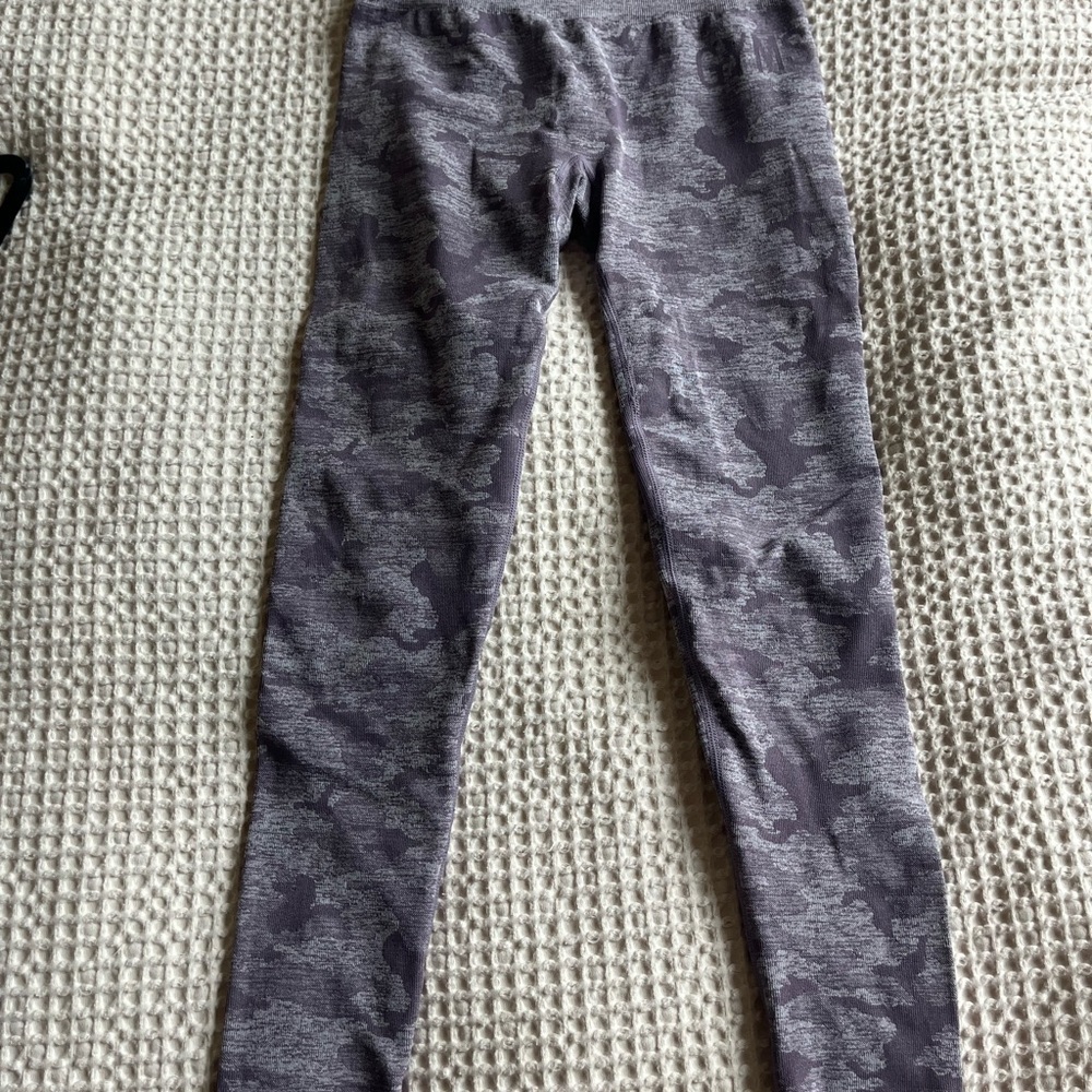 Gymshark Purple Camo Leggings